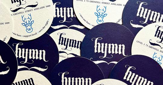 HYMN Bar Coasters